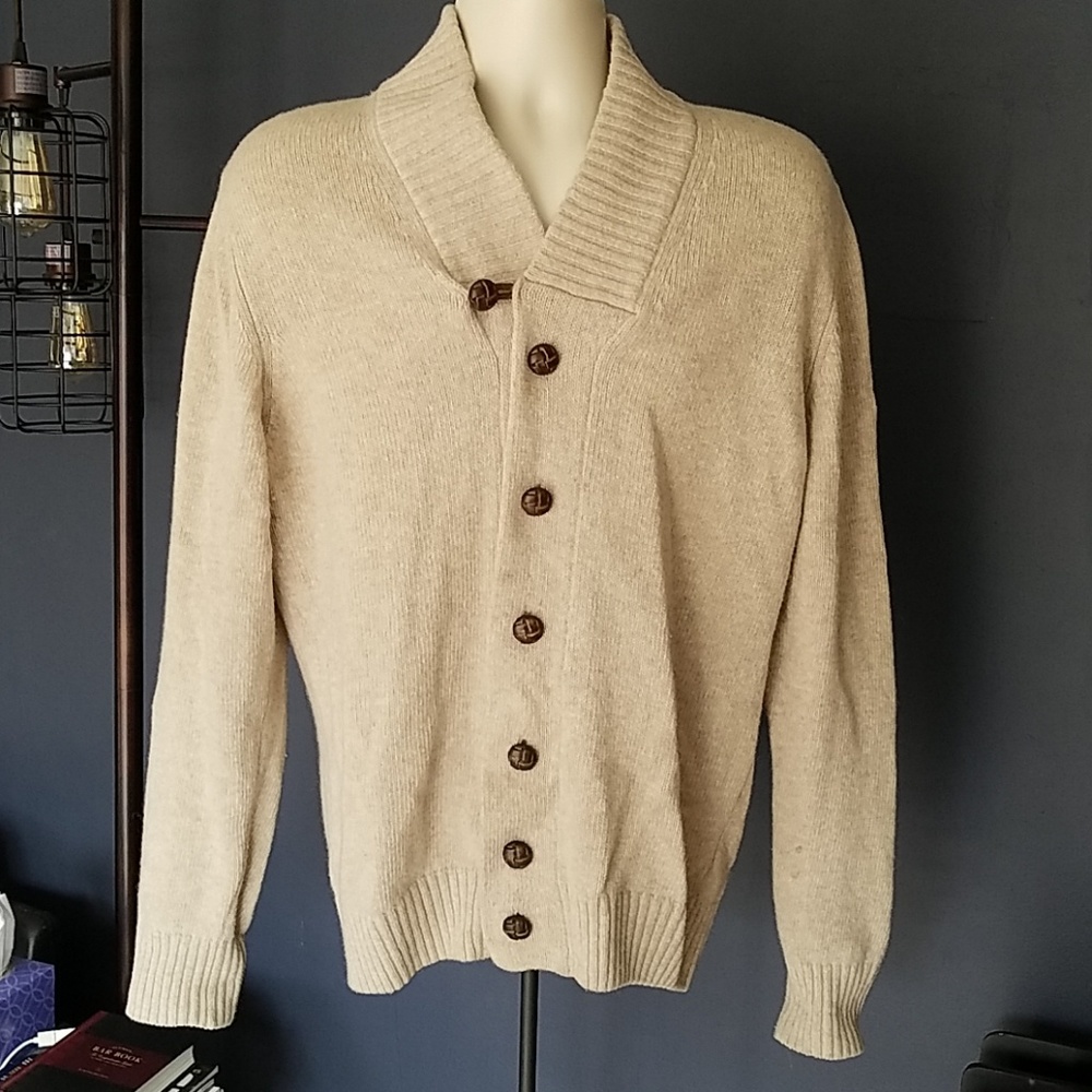 Zara man knit cardigan